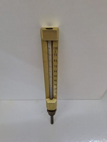 Brass boiler temp gauge