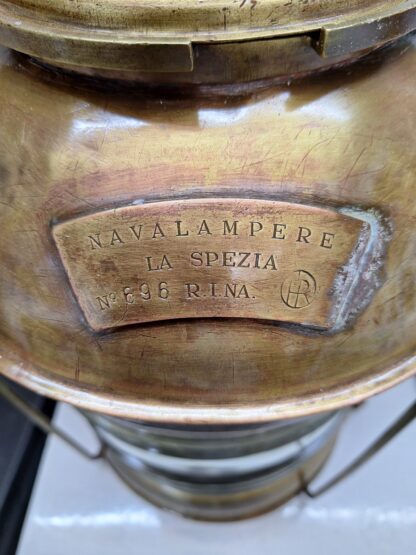 Ships copper and brass lantern - Image 3