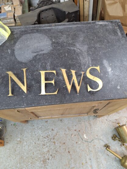 Solid brass weathervane indicators
